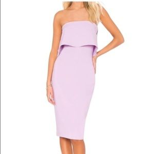Purple Likely Strapless Dress